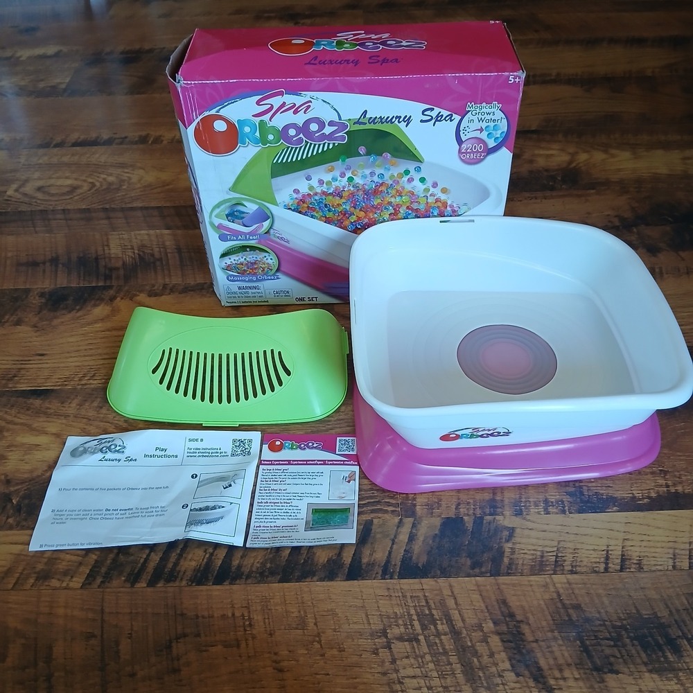 Orbeez Soothing Foot Spa No Beads Included Spa Only Tested EUC